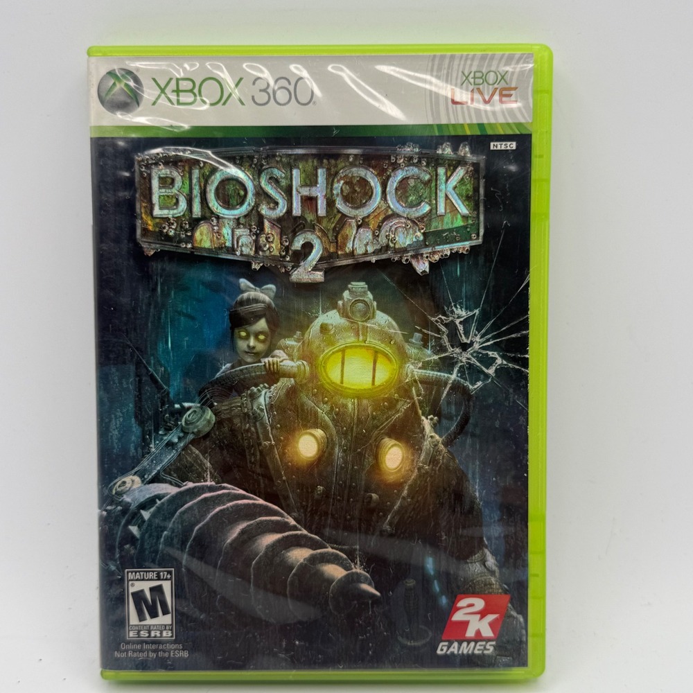 2K Games Bioshock 2 Xbox 360 NTSC Green Excellent CIB First Person Shooter